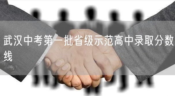 武汉中考第一批省级示范高中录取分数线